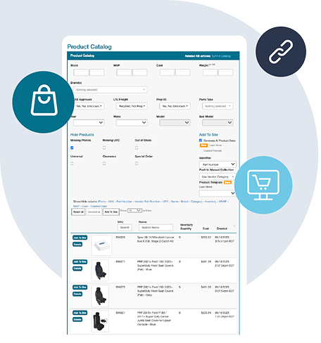 HomeRoots Product Listings