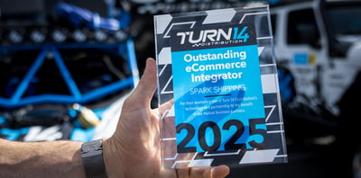 Spark Shipping Wins Turn 14 Distribution's Inaugural Outstanding Integrator Award