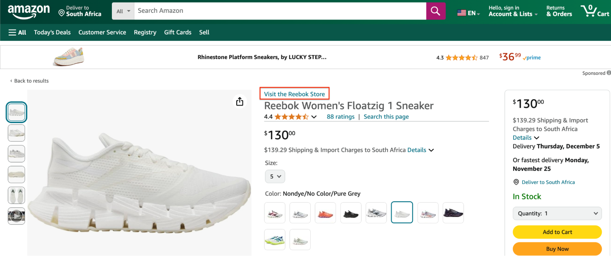 Amazon Storefront