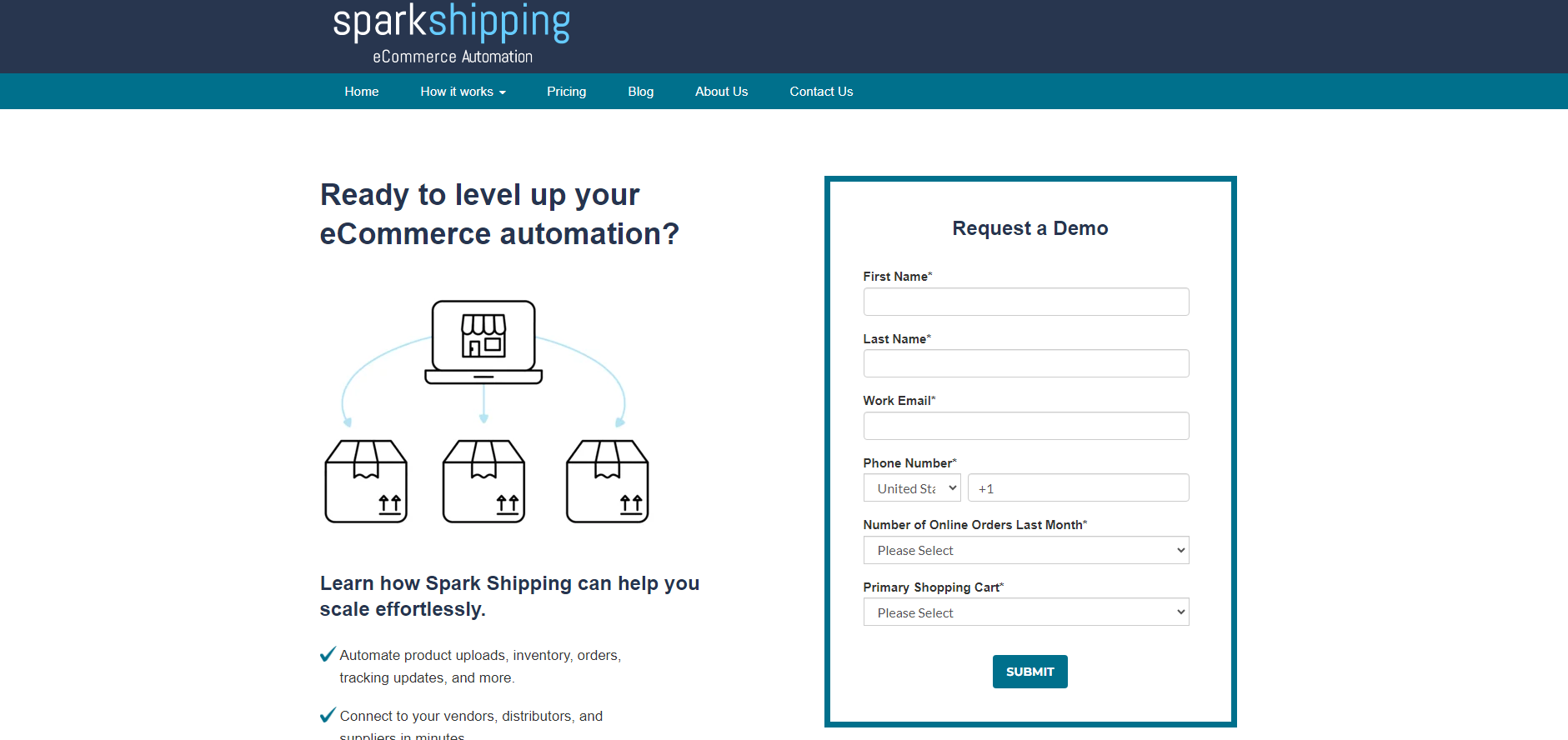 Spark Shipping eCommerce Automation