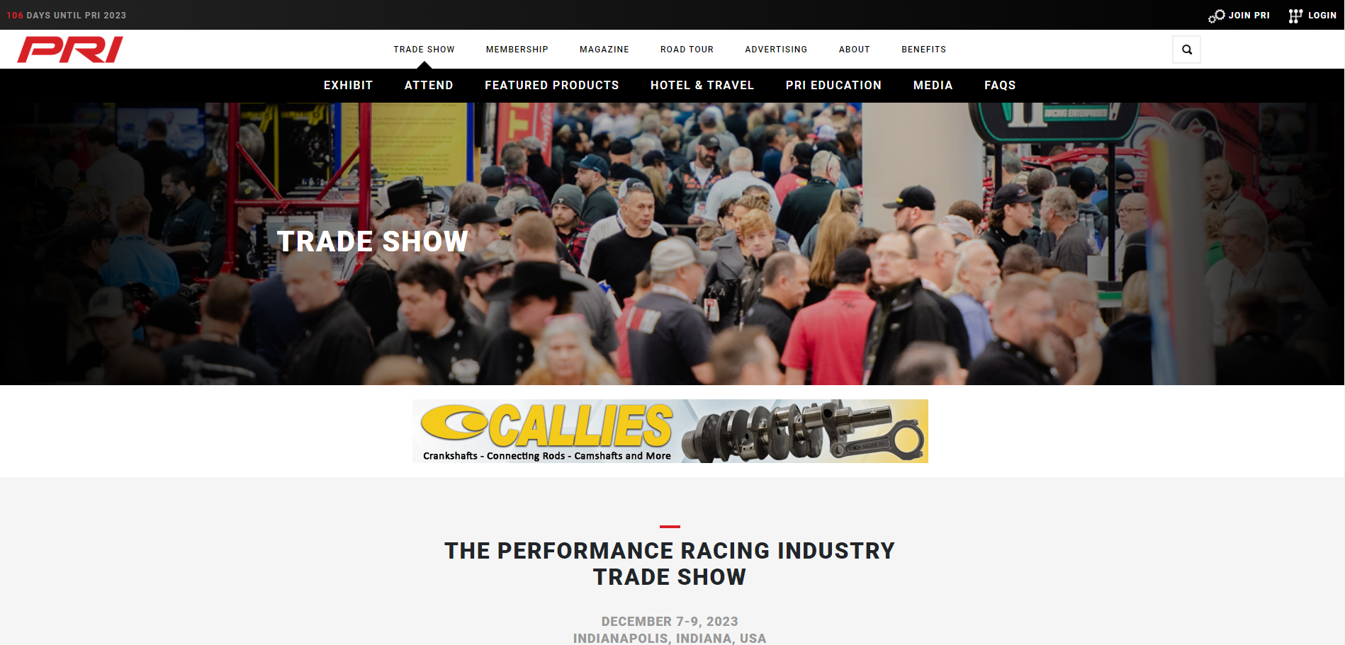 PRI Trade Show