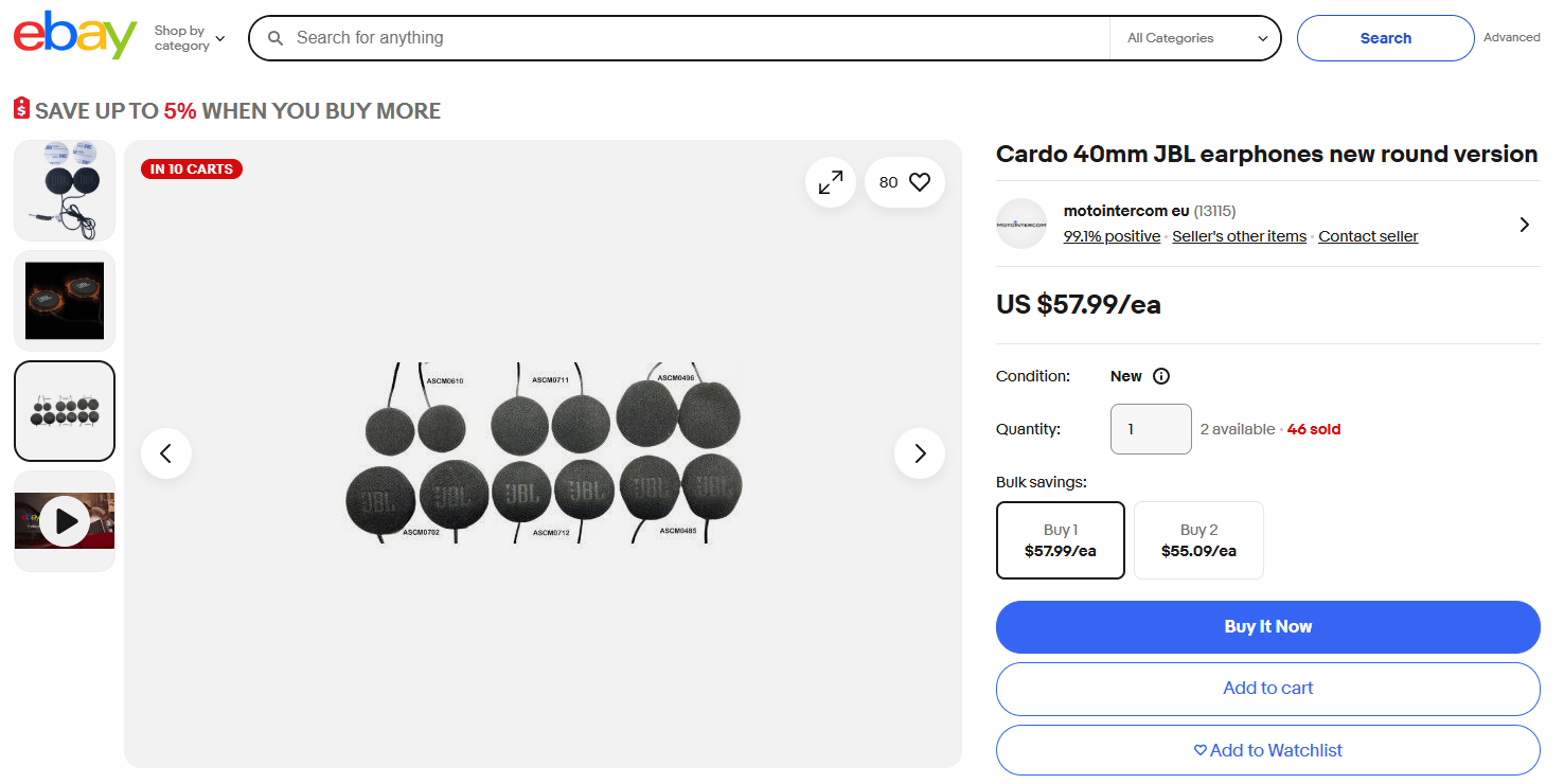 eBay product description 
