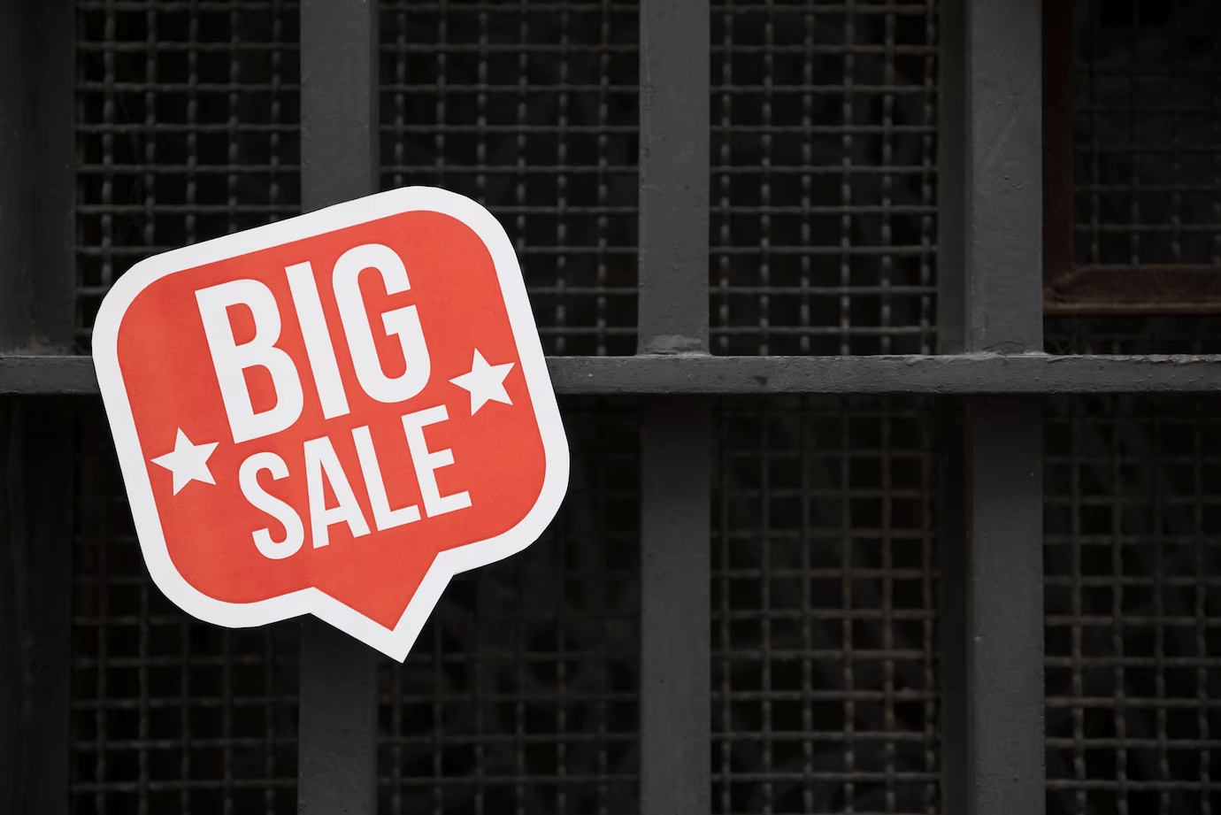 Big sale sign