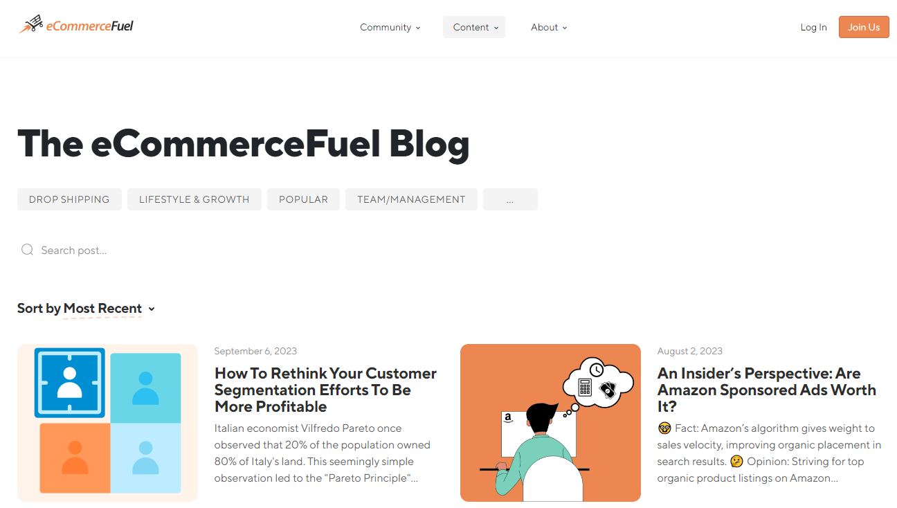 eCommerce Fuel