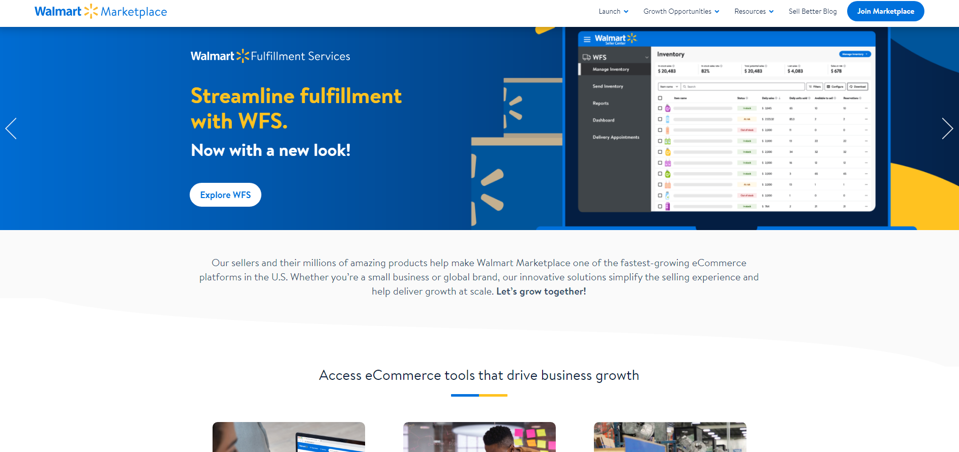 Walmart Fulfillment Service (WFS)