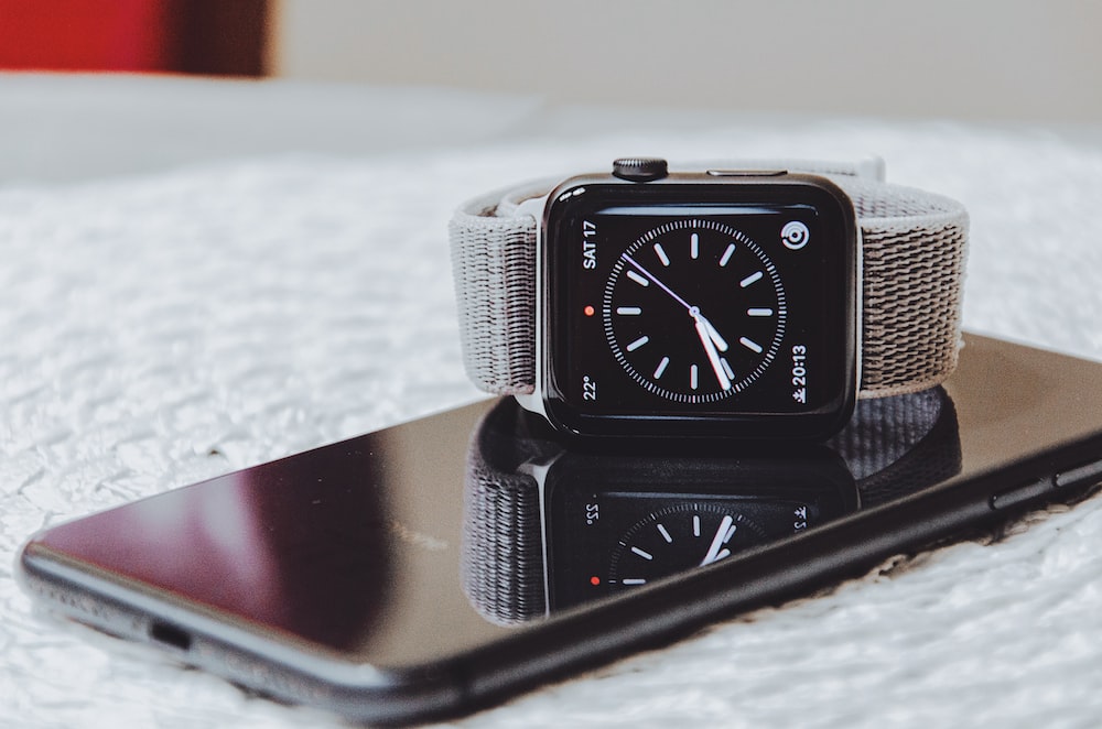 Ecommerce Product Photography Example: Smart Watch & Phone