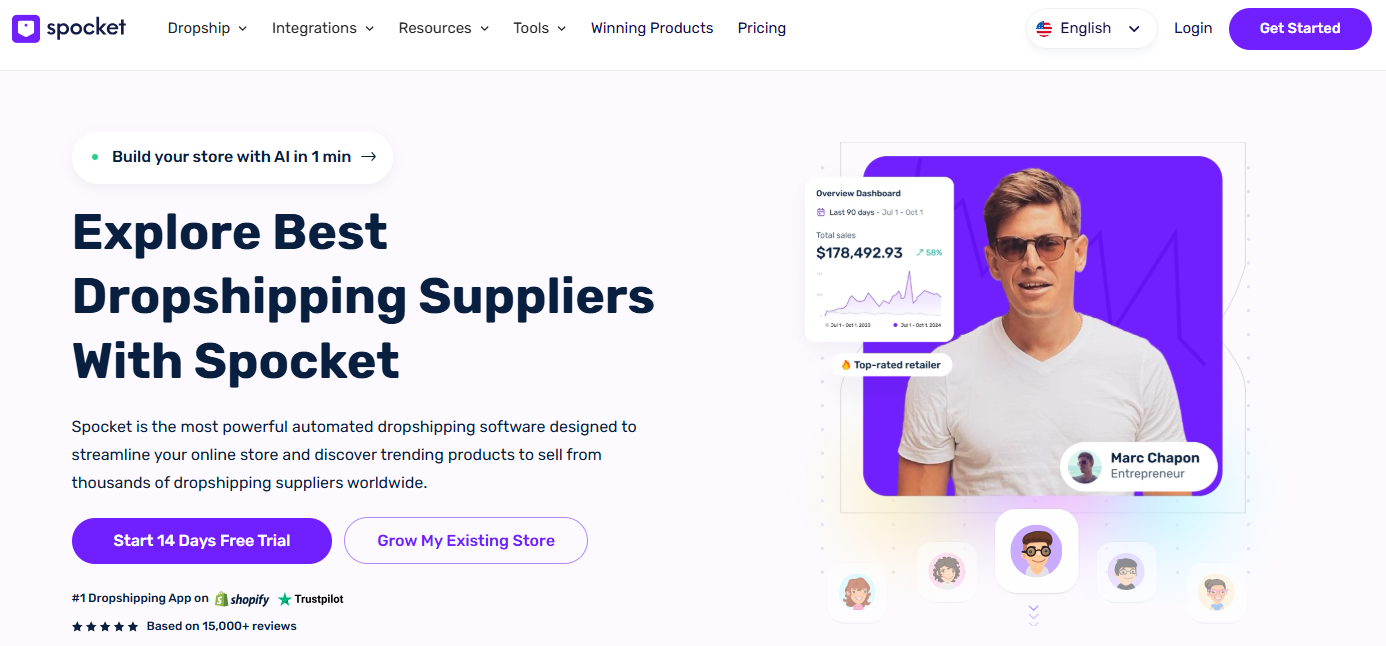 Dropshipping Automation - Spocket