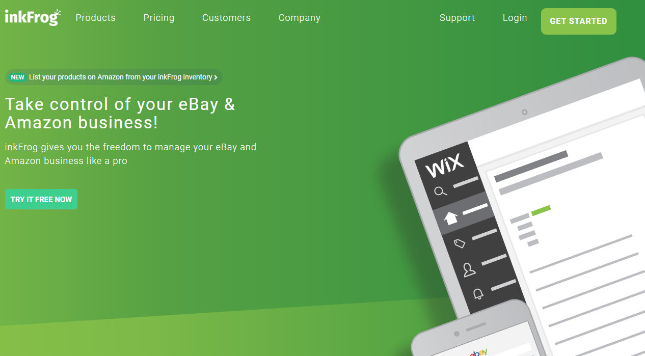 Inkfrog listing and management tool