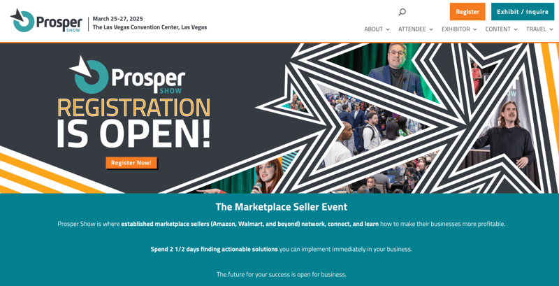 Prosper Show 2026 for ecommerce sellers