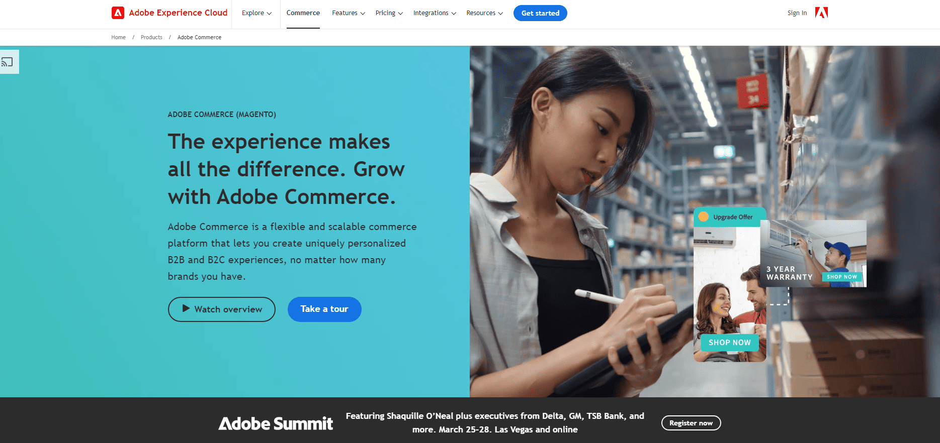 Adobe commerce ecommerce platform