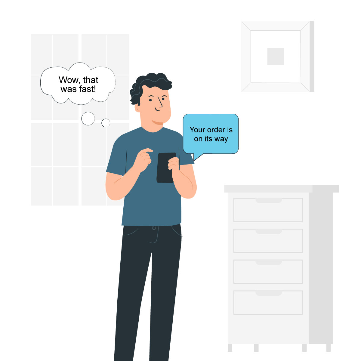 Dropshipping client receiving a tracking update Dropshipping client receiving a tracking update