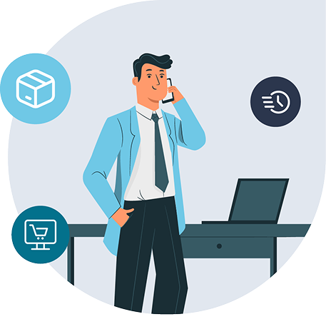 Consumer Electronics dropshipping illustration