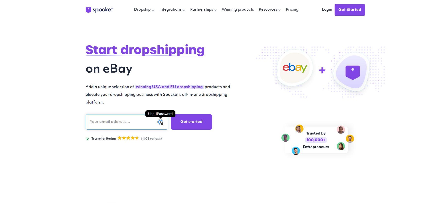 Spocket US and EU supplier access platform