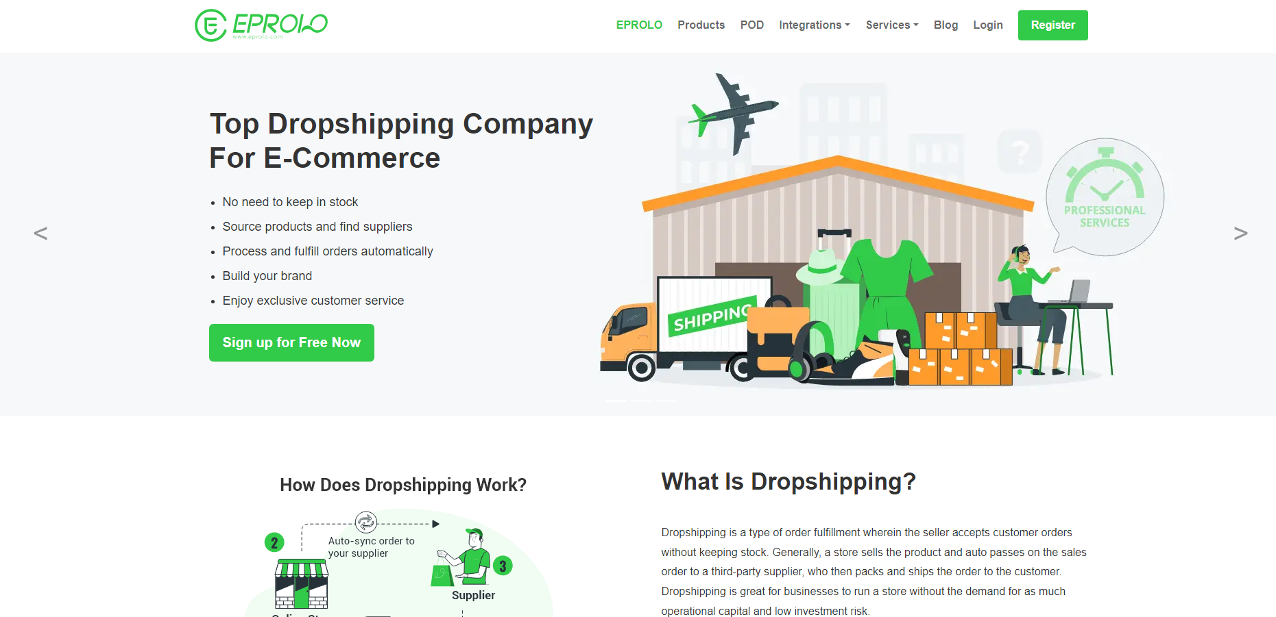 EPROLO free eBay dropshipping software