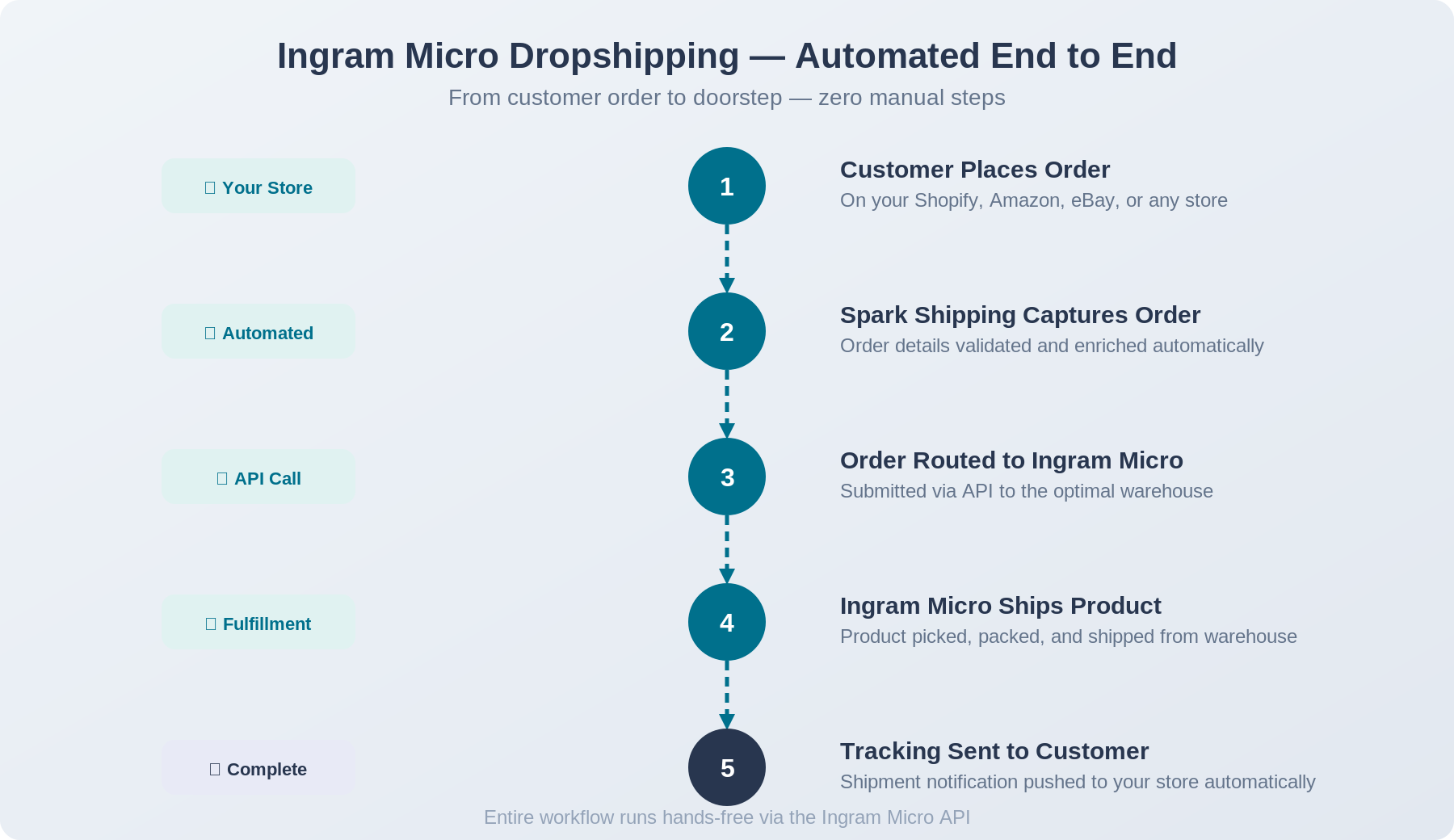 Ingram Micro Dropshipping Automation